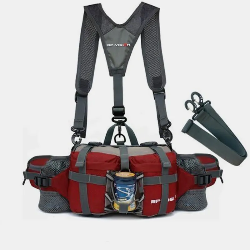 3 In 1 Multifunctional Large Capacity Waterproof Outdoor Travel Waist Bag
