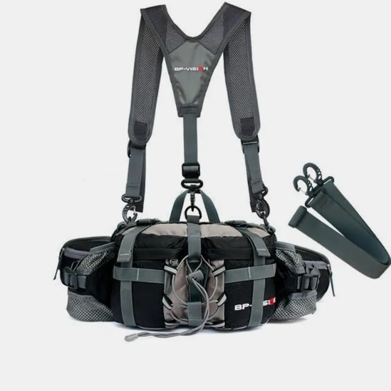 3 In 1 Multifunctional Large Capacity Waterproof Outdoor Travel Waist Bag