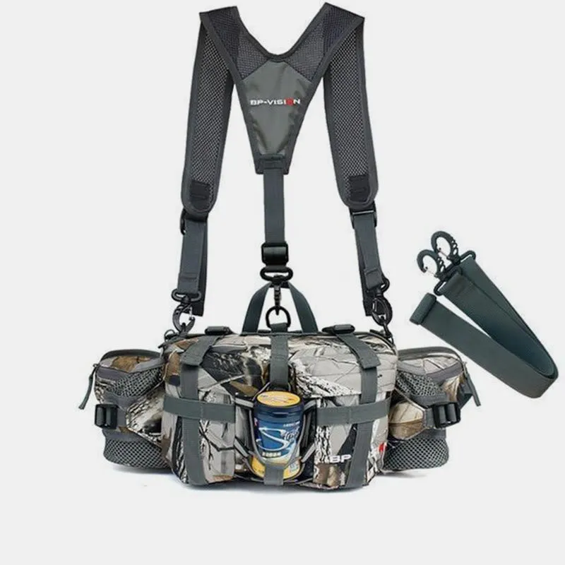 3 In 1 Multifunctional Large Capacity Waterproof Outdoor Travel Waist Bag