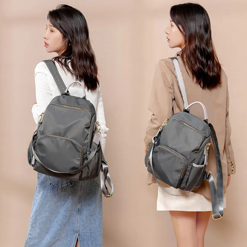 Backpack Purse for School Multipurpose Travel Bag Shoulder Bag Schoolbag