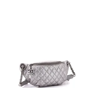 Banane Waist Bag Quilted Leather