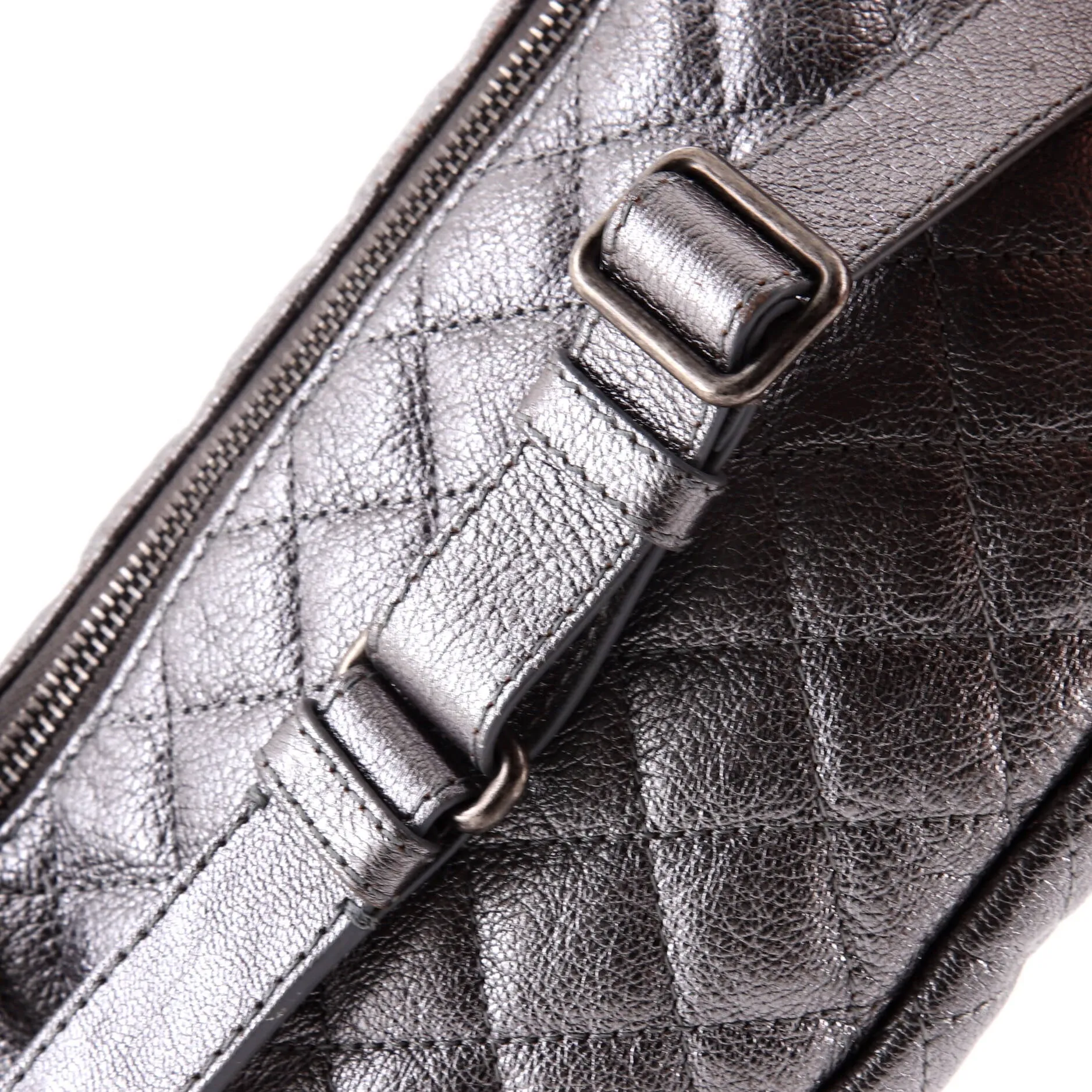 Banane Waist Bag Quilted Leather