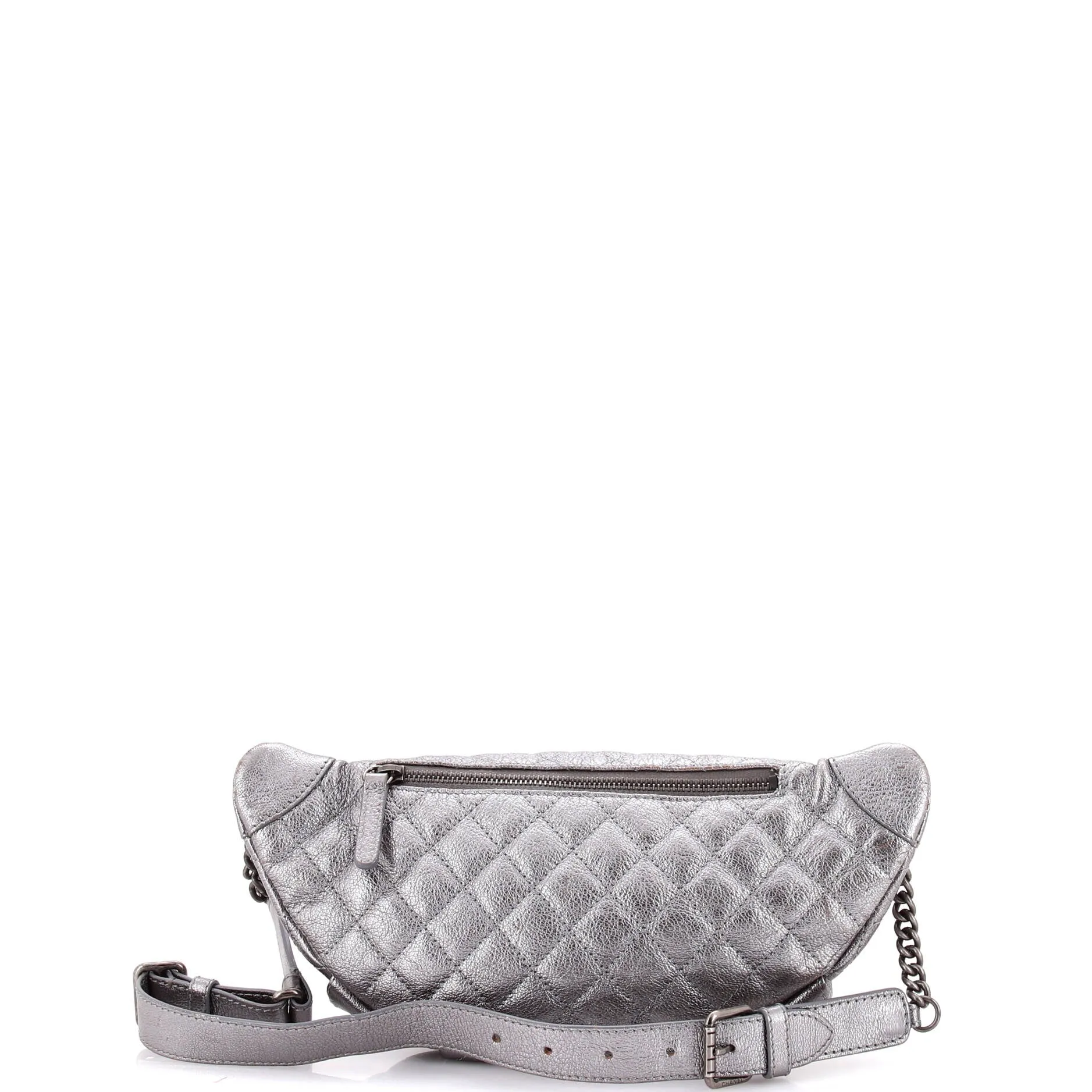 Banane Waist Bag Quilted Leather