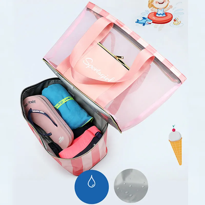 Beach Bag For Women Leisure Travel Outdoor Sports Fitness Bag