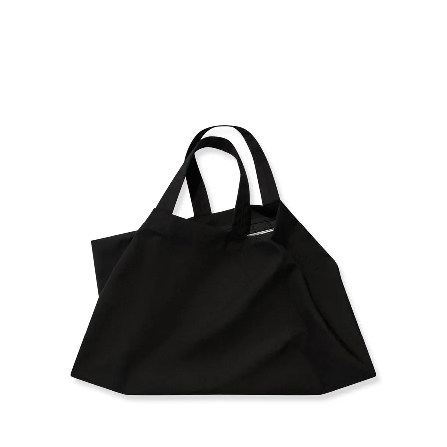 BLACK Comme des Garçons Large Nylon Canvas Bag (Black)