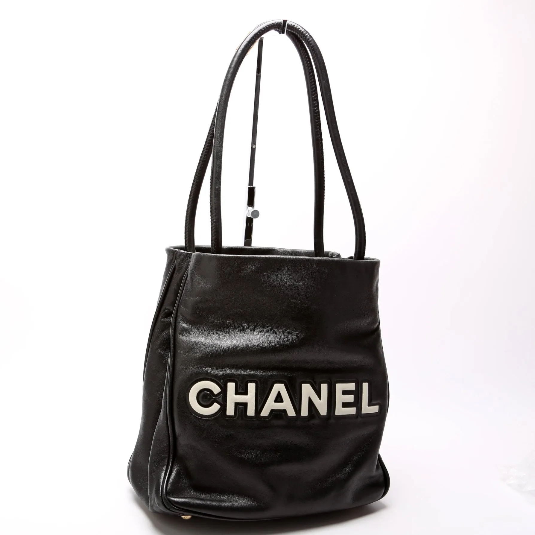 Camellia Lambskin Tote
