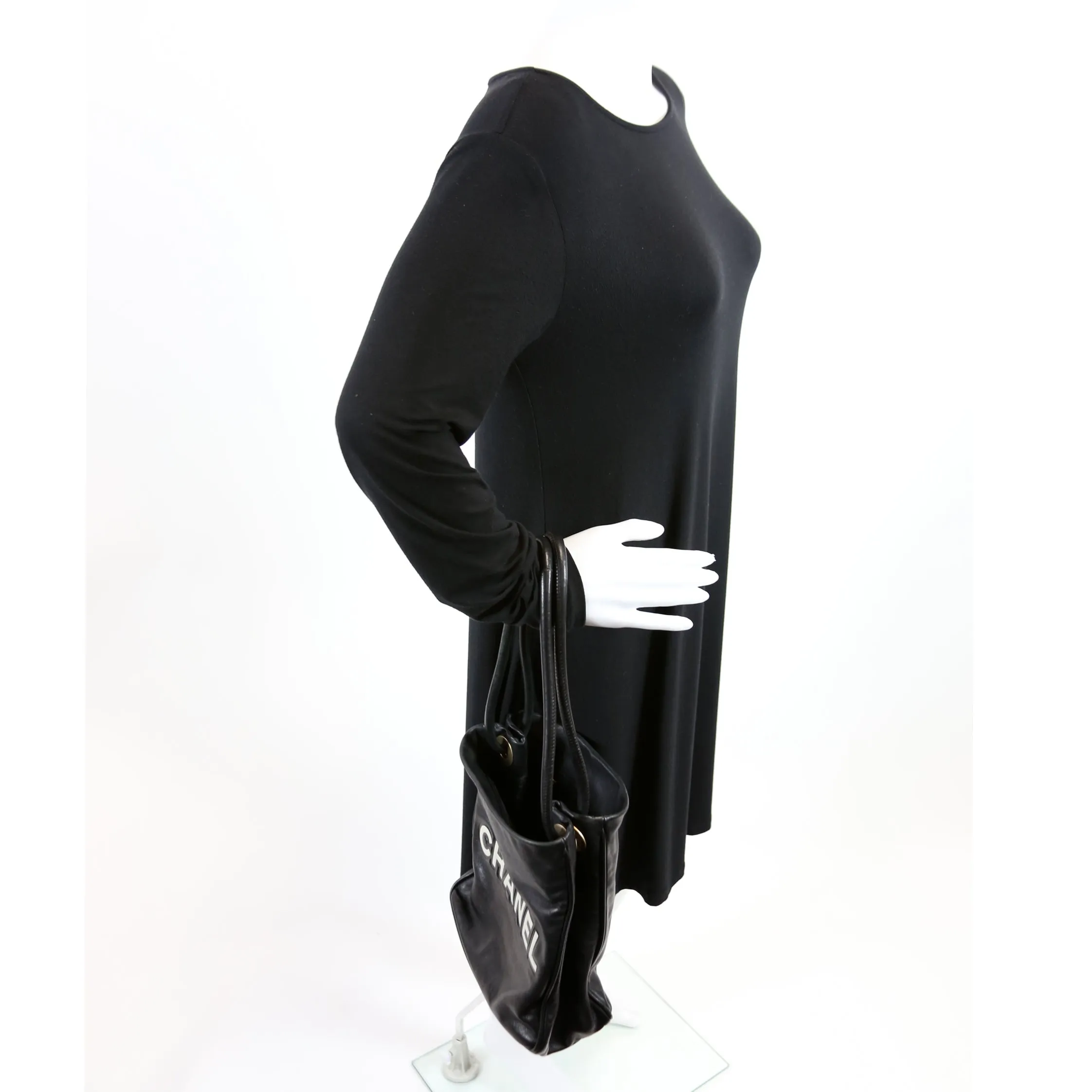 Camellia Lambskin Tote