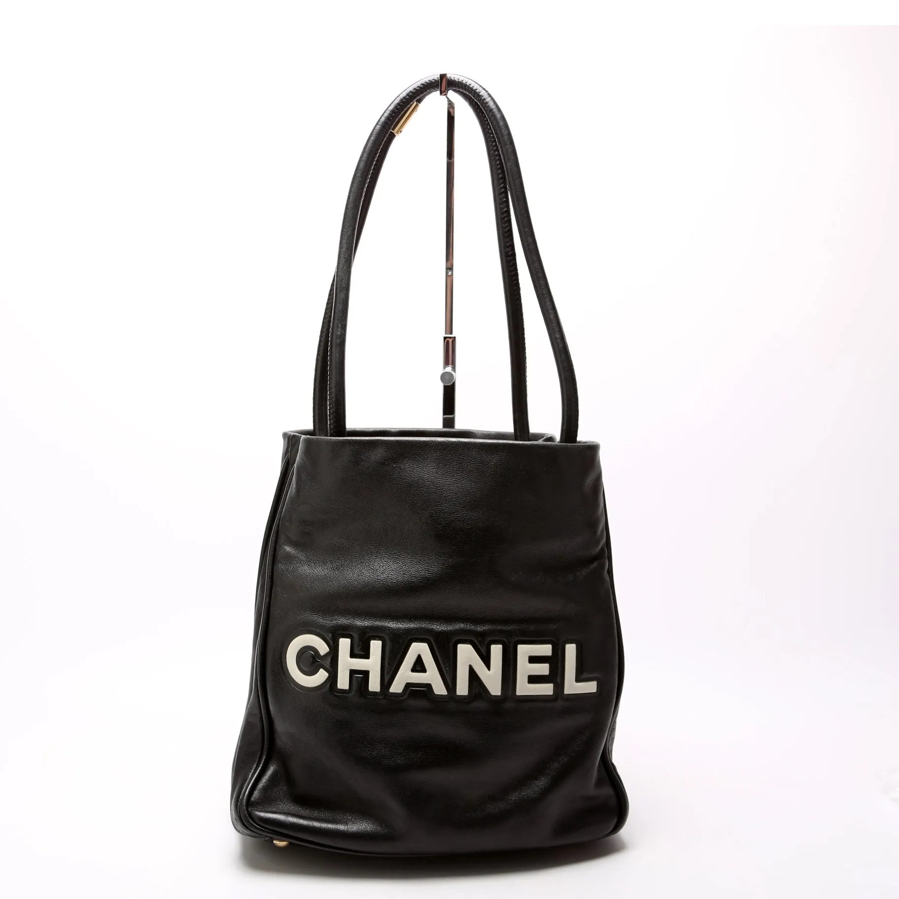 Camellia Lambskin Tote