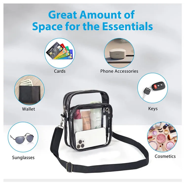 Crossbody Bag For Outdoor Fitness Lightweight Adjustable Strap Leisure Bag