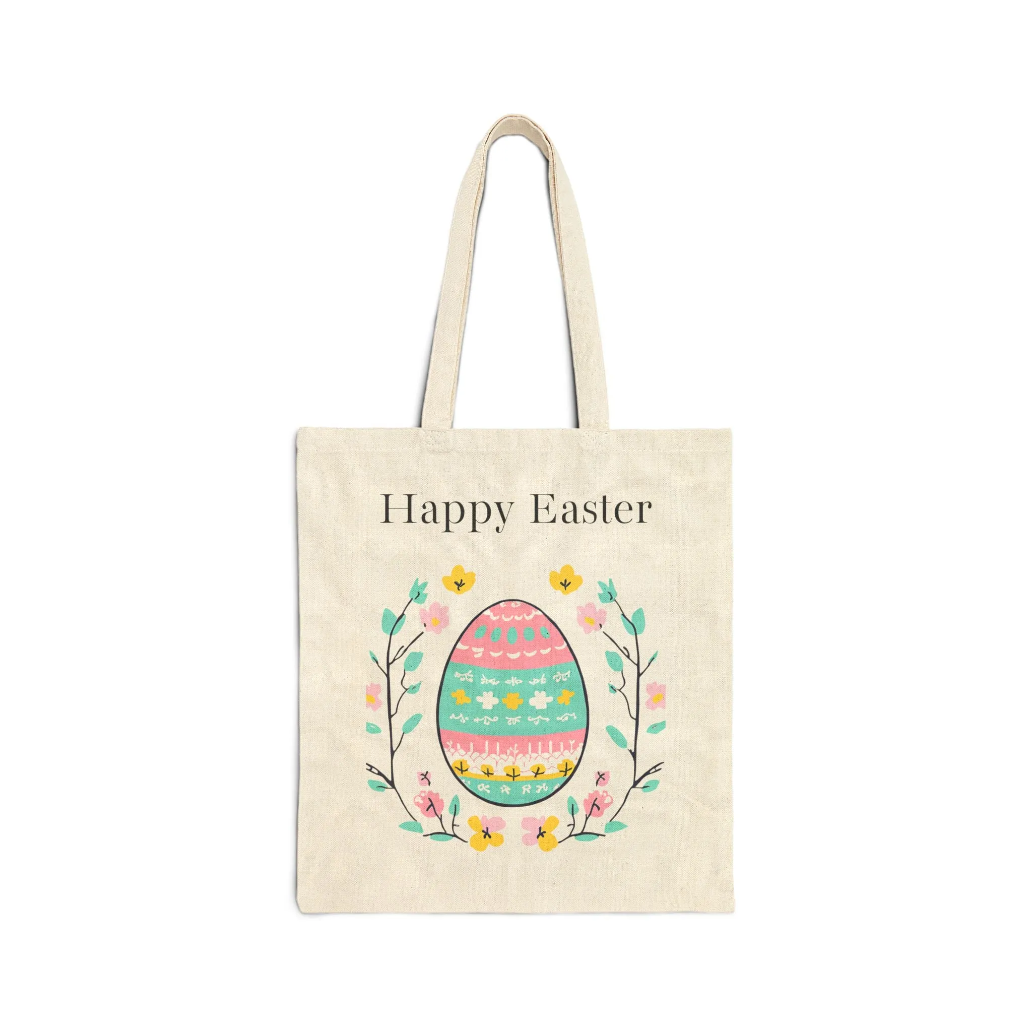 Easter Tote Bag - Happy Easter - Unapologetic Apparel