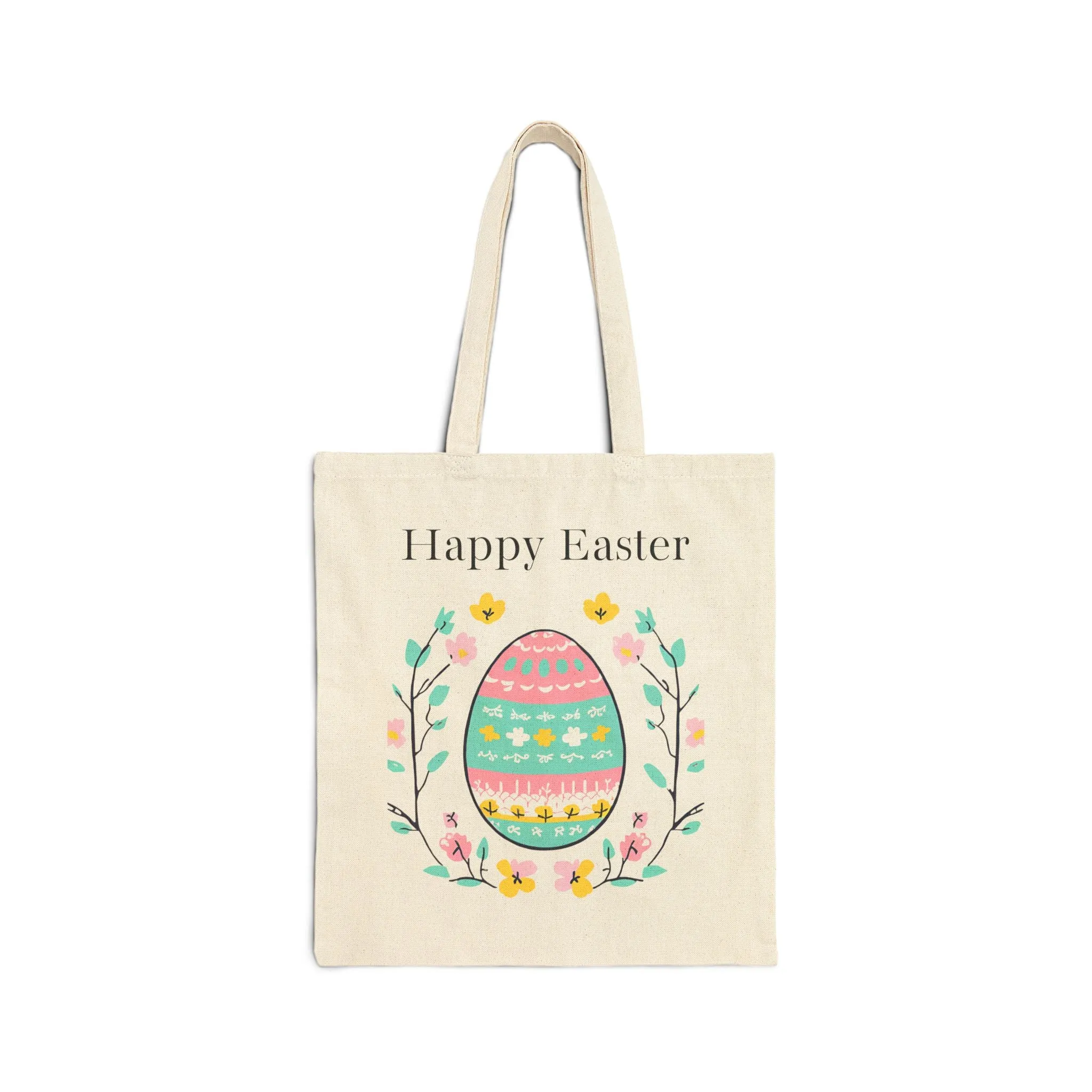 Easter Tote Bag - Happy Easter - Unapologetic Apparel