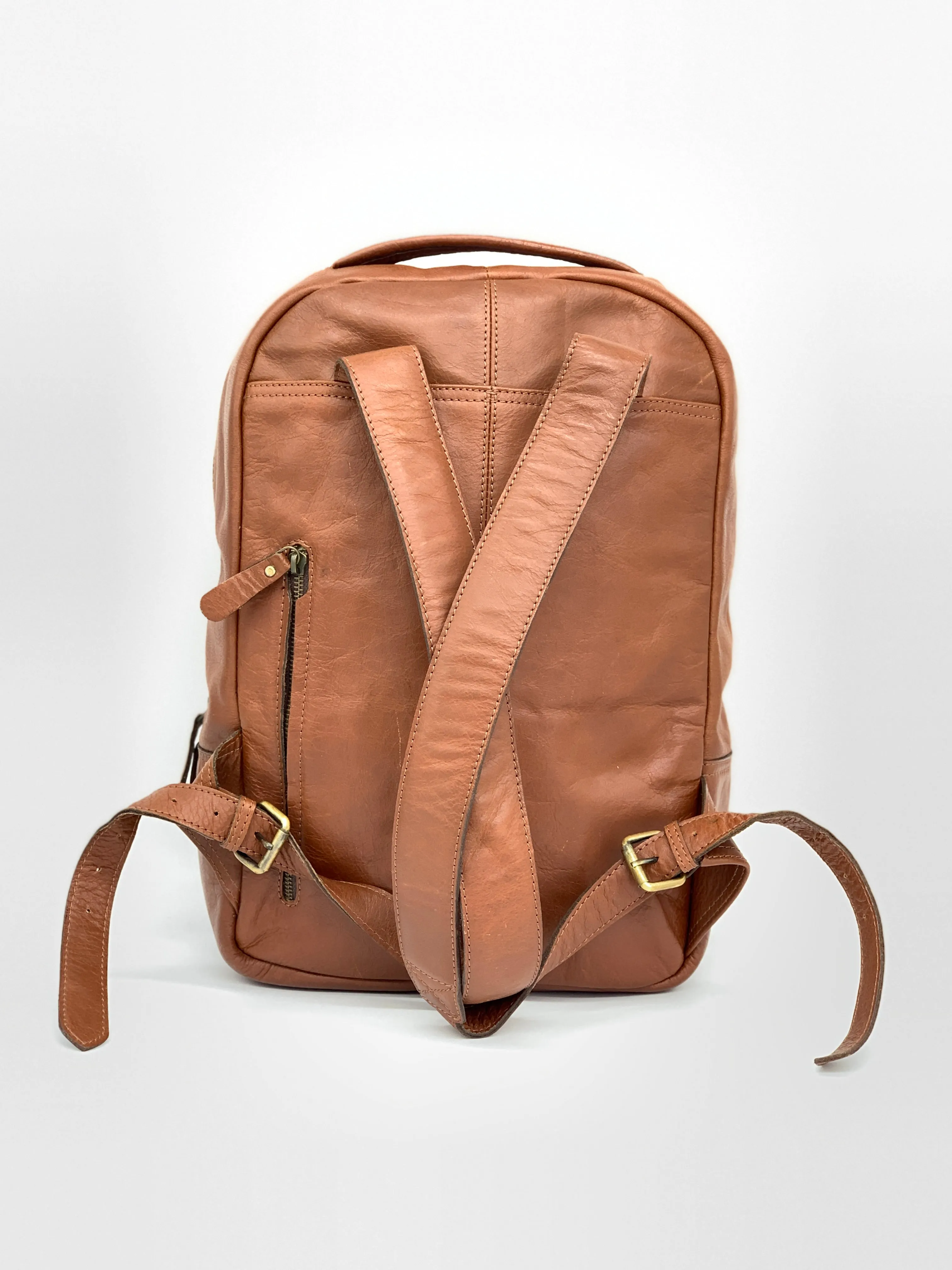 Leather Backpack Urban Explorer