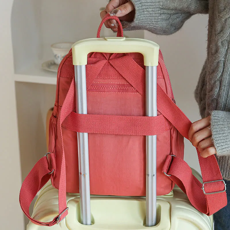 Lightweight Small Backpack Multi-Pocket Mini Travel Daypack for Women