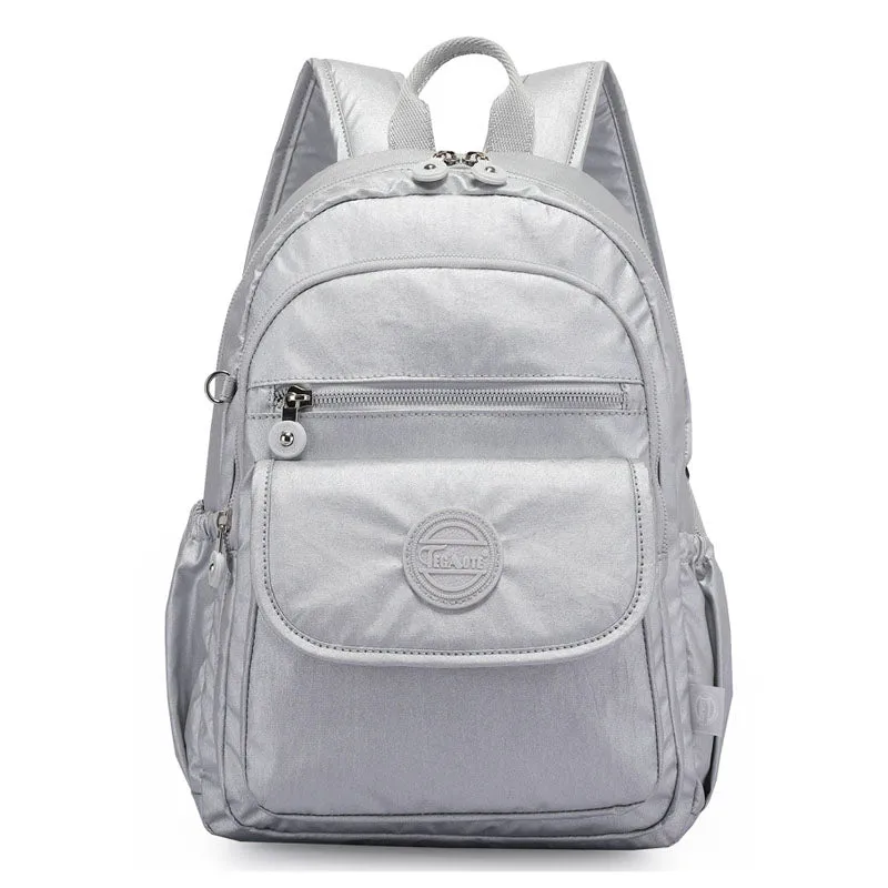 Mini Backpack Solid Color Small Bag Simple Casual Student Bookbags