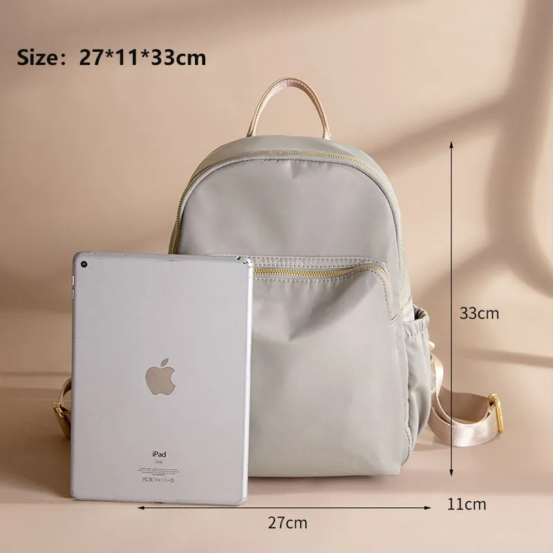 Mini Oxford Backpack Purse For School Girls Ladies Satchel Bags