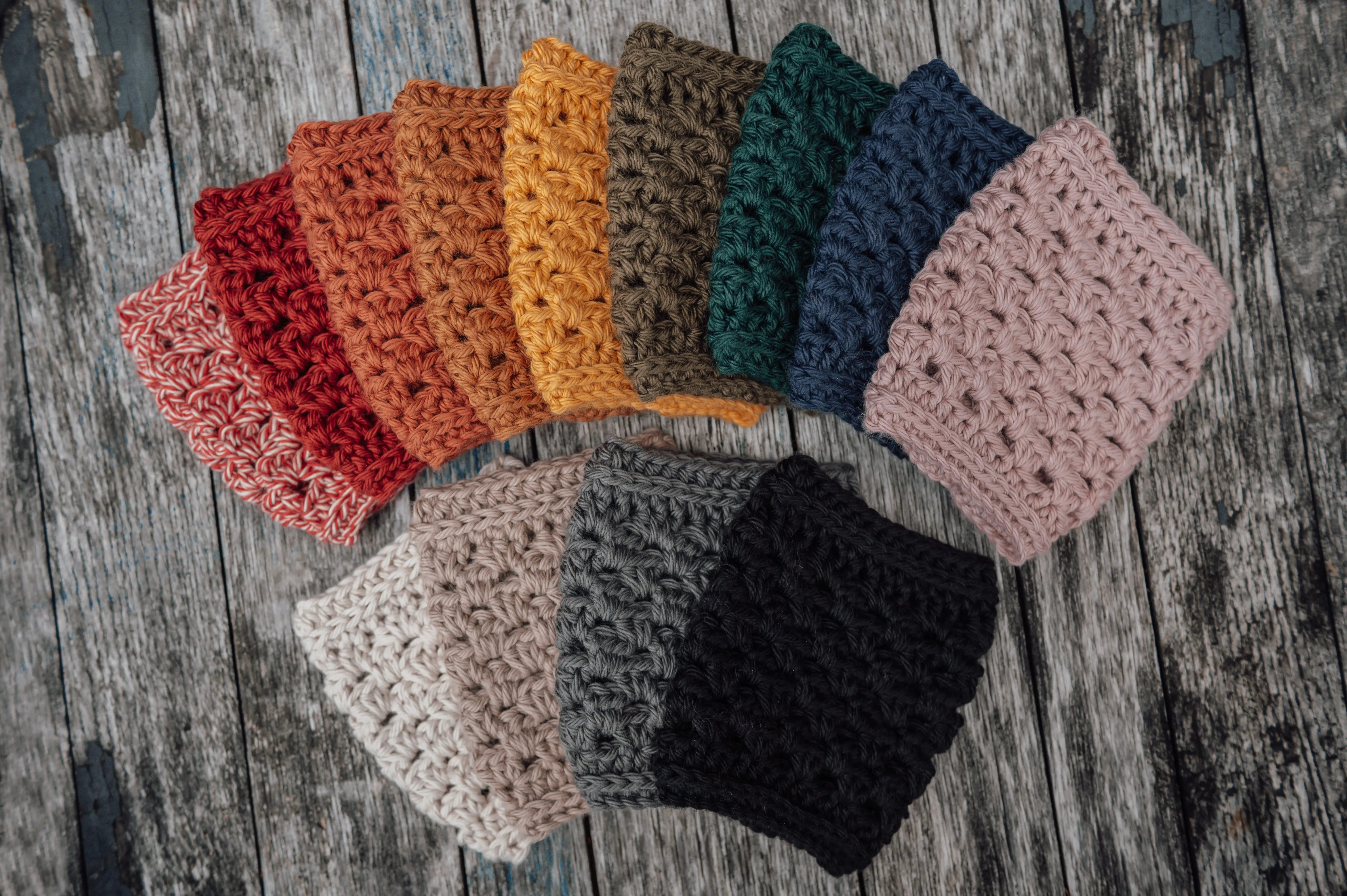 Reusable Cup Sleeves - Fall #1 (Set of 2)