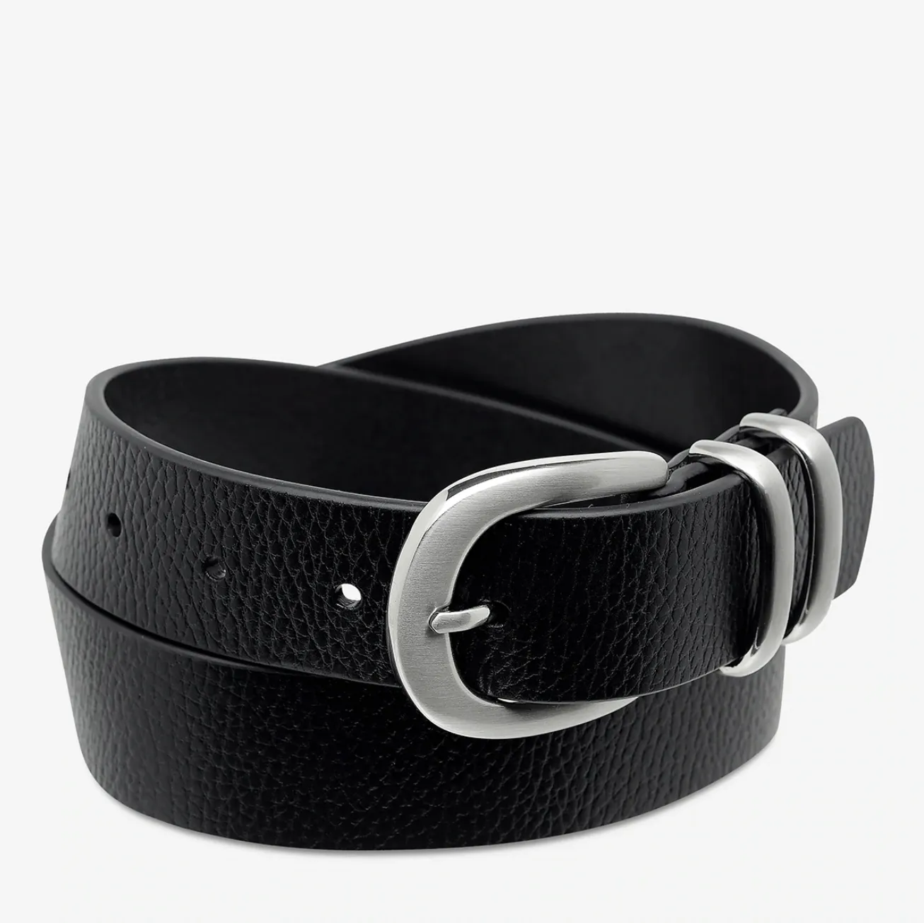 Status Anxiety - Let It Be Belt, Black/Silver