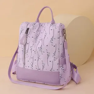 UAKISS  -  New Fashion Backpack Women's Nylon Shoulder Bag Women's School Bag Youth Girls Lightweight Women's Travel Backpack