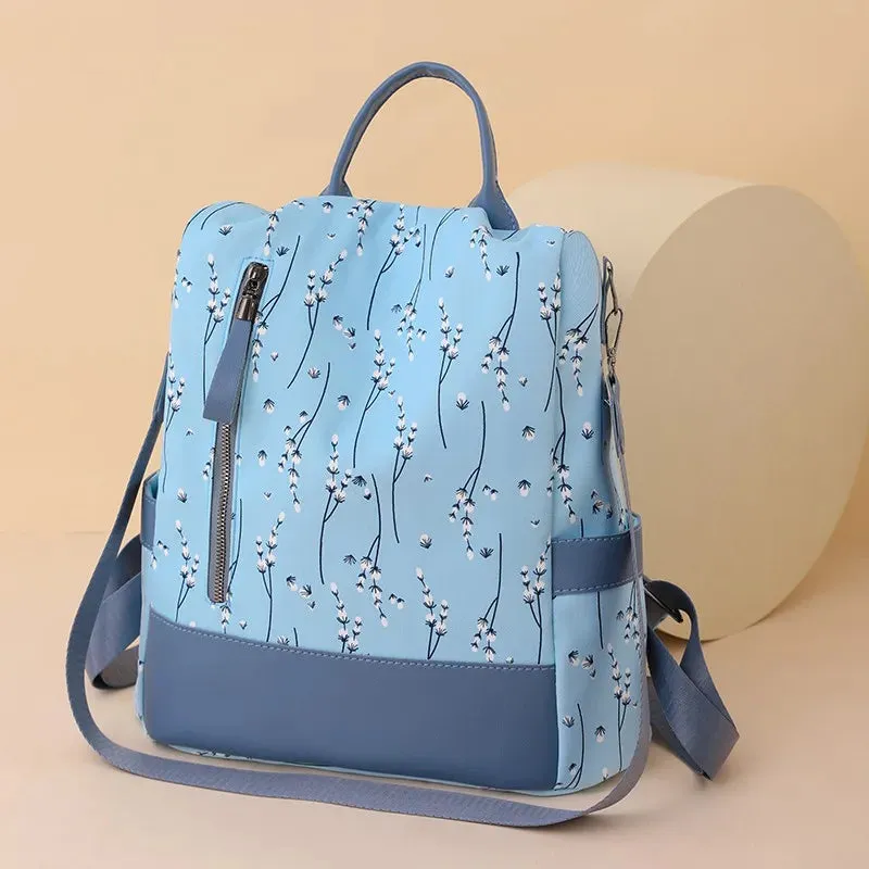 UAKISS  -  New Fashion Backpack Women's Nylon Shoulder Bag Women's School Bag Youth Girls Lightweight Women's Travel Backpack