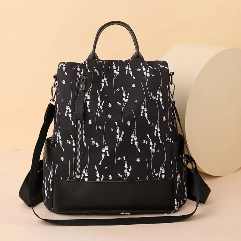 UAKISS  -  New Fashion Backpack Women's Nylon Shoulder Bag Women's School Bag Youth Girls Lightweight Women's Travel Backpack