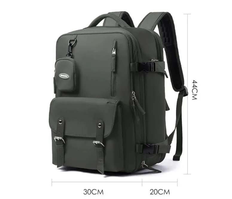 UAKISS  -  Women Carry On Backpack Travel Backpack Plane 40x30x20 Waterproof Students Schoolbags 15.6inch Laptop Business Daypack