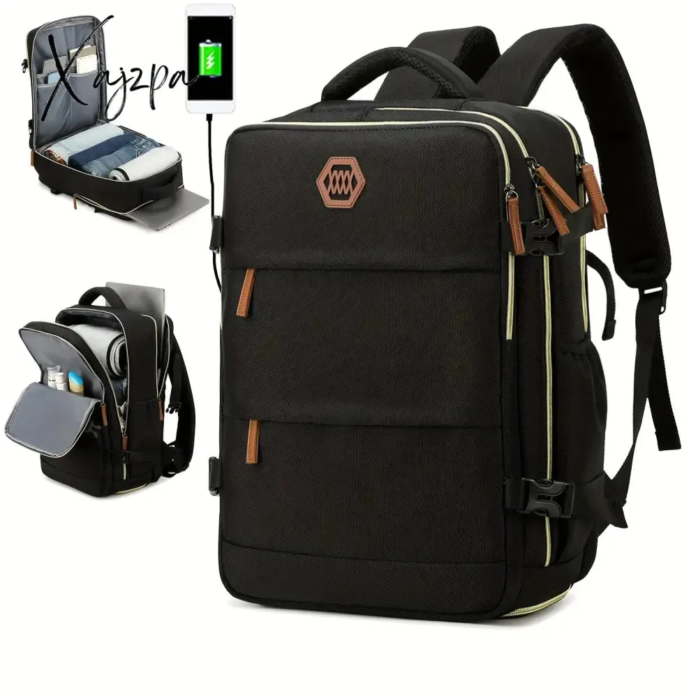 Waterproof Carry-on Backpack with Shoe Compartment for Business and Travel