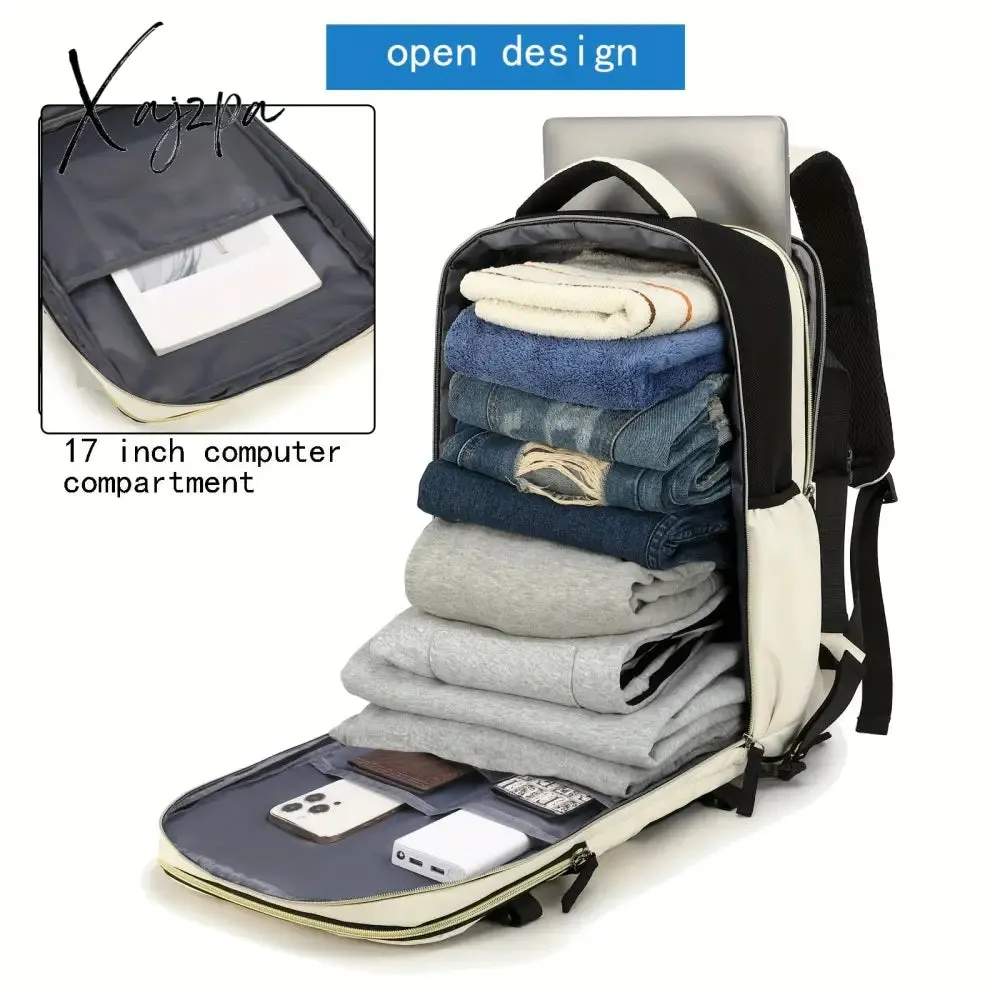 Waterproof Carry-on Backpack with Shoe Compartment for Business and Travel