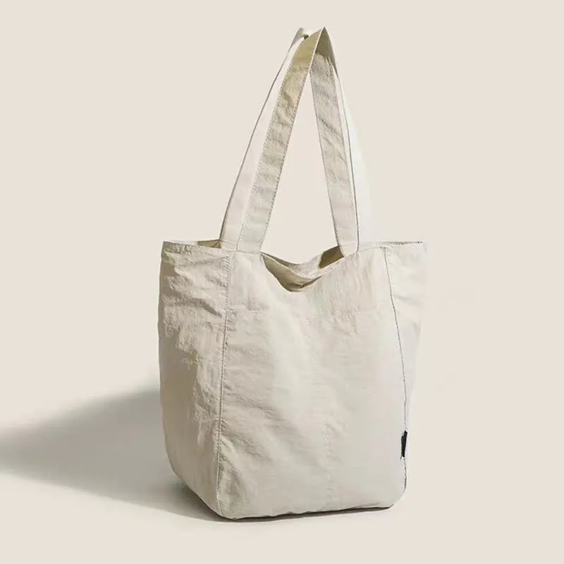 Women Casual Canvas Tote Shoulder Bag Linen Shopping Handbag