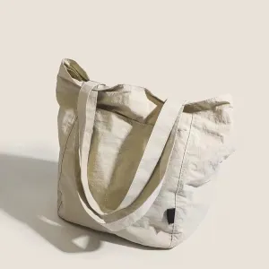 Women Casual Canvas Tote Shoulder Bag Linen Shopping Handbag