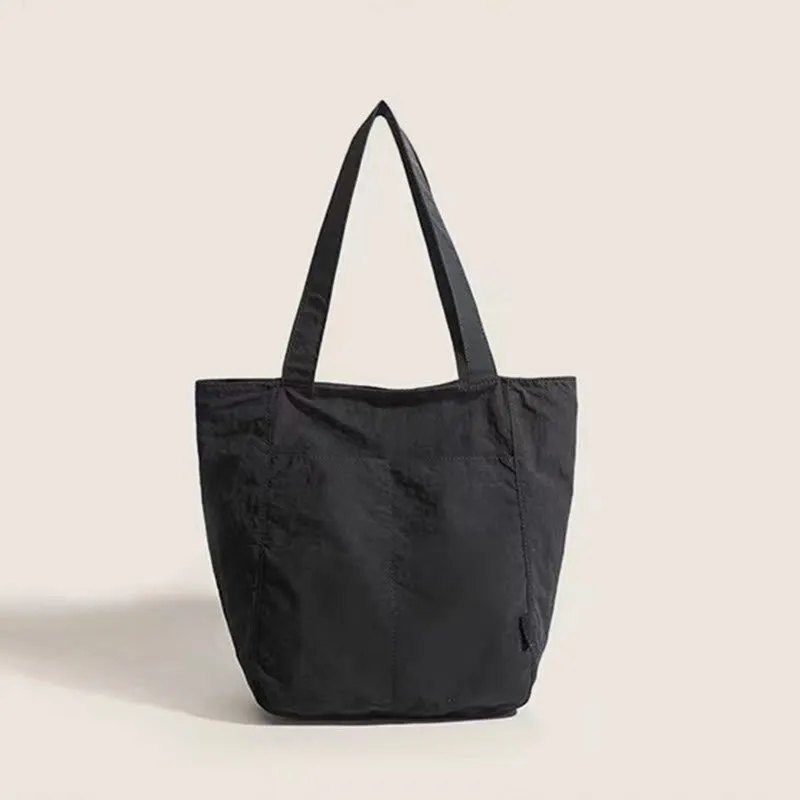 Women Casual Canvas Tote Shoulder Bag Linen Shopping Handbag