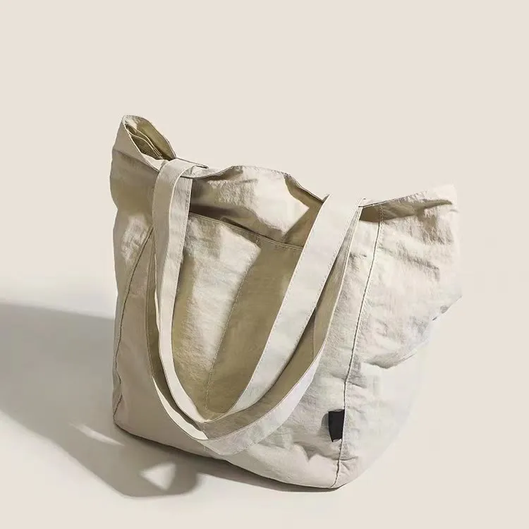 Women Casual Canvas Tote Shoulder Bag Linen Shopping Handbag