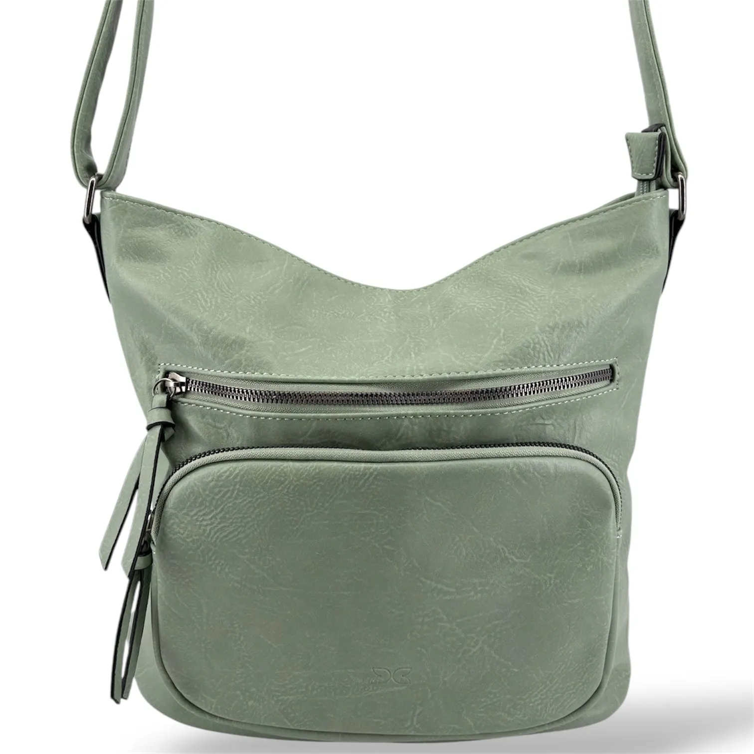 YD-8288 - Darling Leatherette Hobo Bag - 10  Color