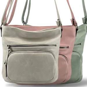 YD-8288 - Darling Leatherette Hobo Bag - 10  Color